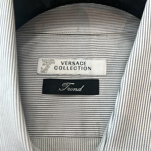 Versace Collection Embroidered Dress shirt with authenticity code - Picture 3 of 6